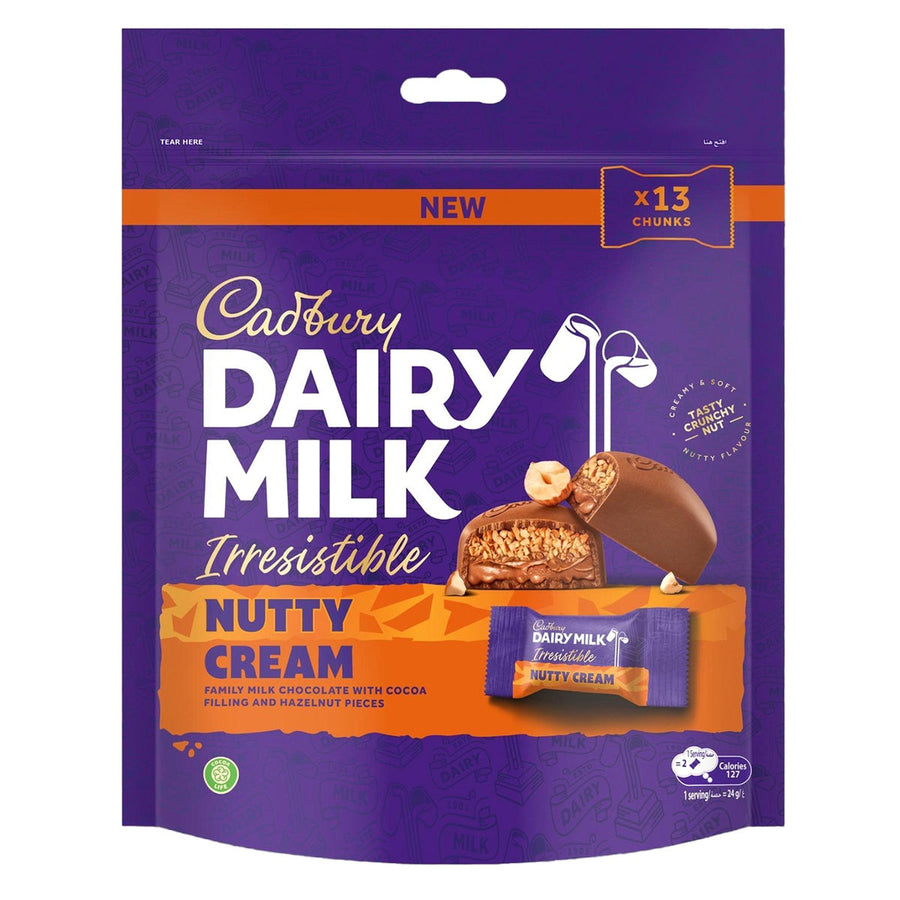 CADBURY DAIRY MILK NUTTY CREAM CHOCOLATE 136.5G
