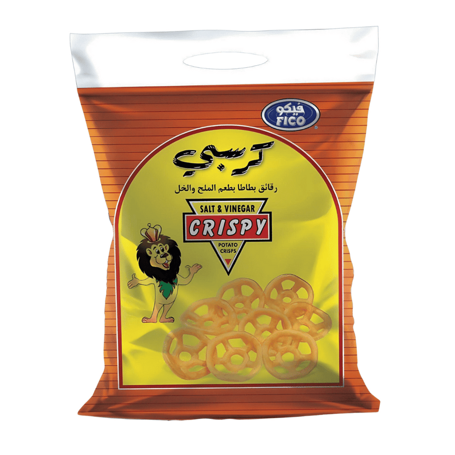 Fico Salt & Vinegar Crispy Potato Chips 20x20g