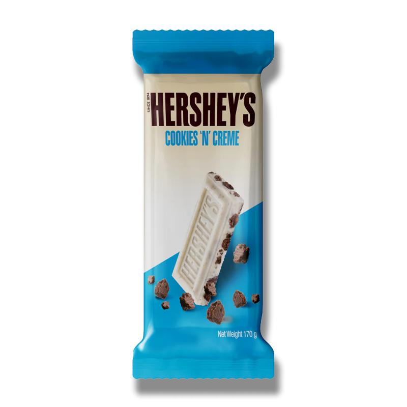 HERSHEY'S COOKIES N CREME CHOCOLATE 90G