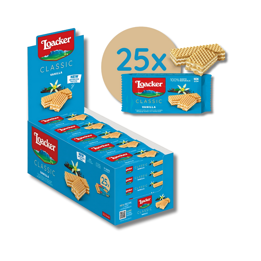 LOACKER CLASSIC VANILLA WAFER 25X30G