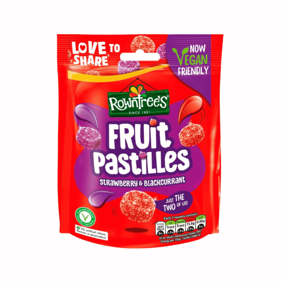 ROWNTREES Fruit Candy Strawberry 143g