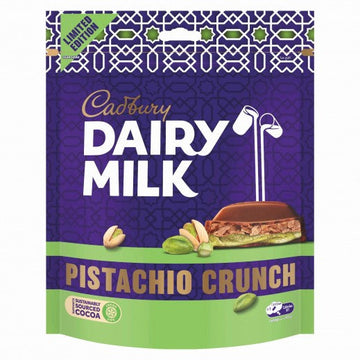 CADBURY DAIRY MILK PISTACHIO CRUNCH CHOCOLATE 145G