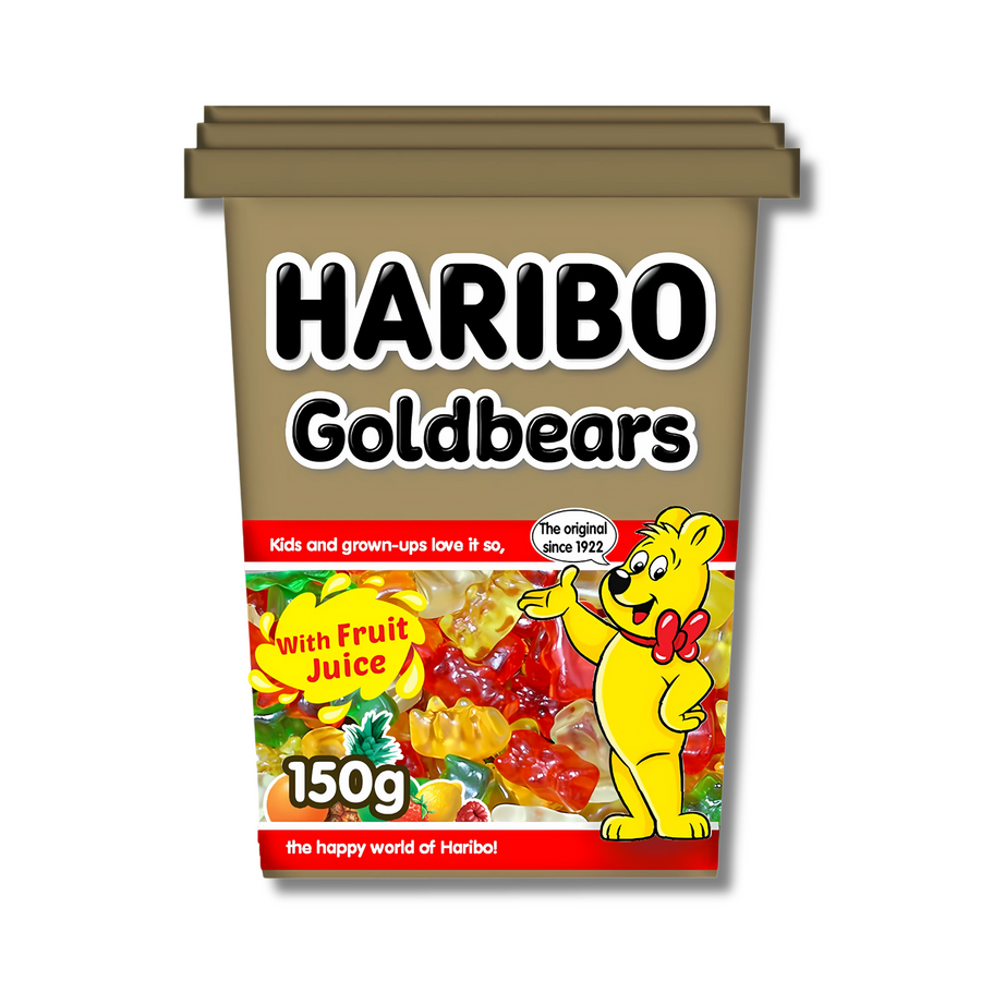 HARIBO GOLDBEARS FRUIT FLAVOUR JELLY CANDY 150G