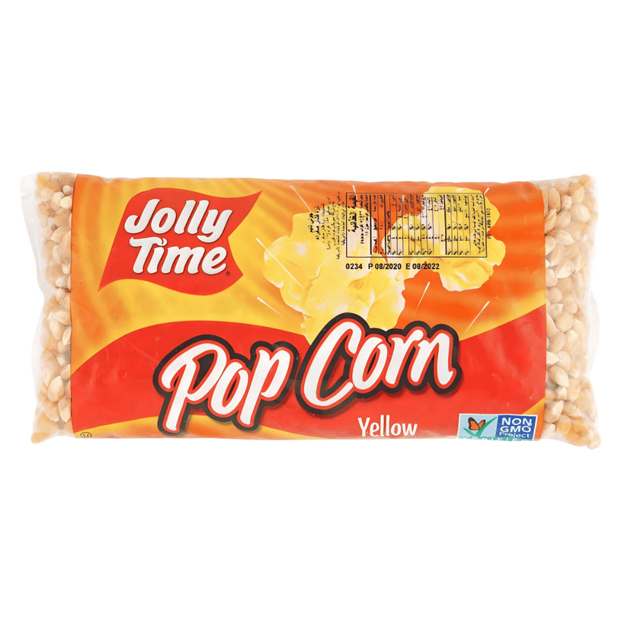 Jolly Time Pop Corn Yellow Gluten Free White Grain 453g