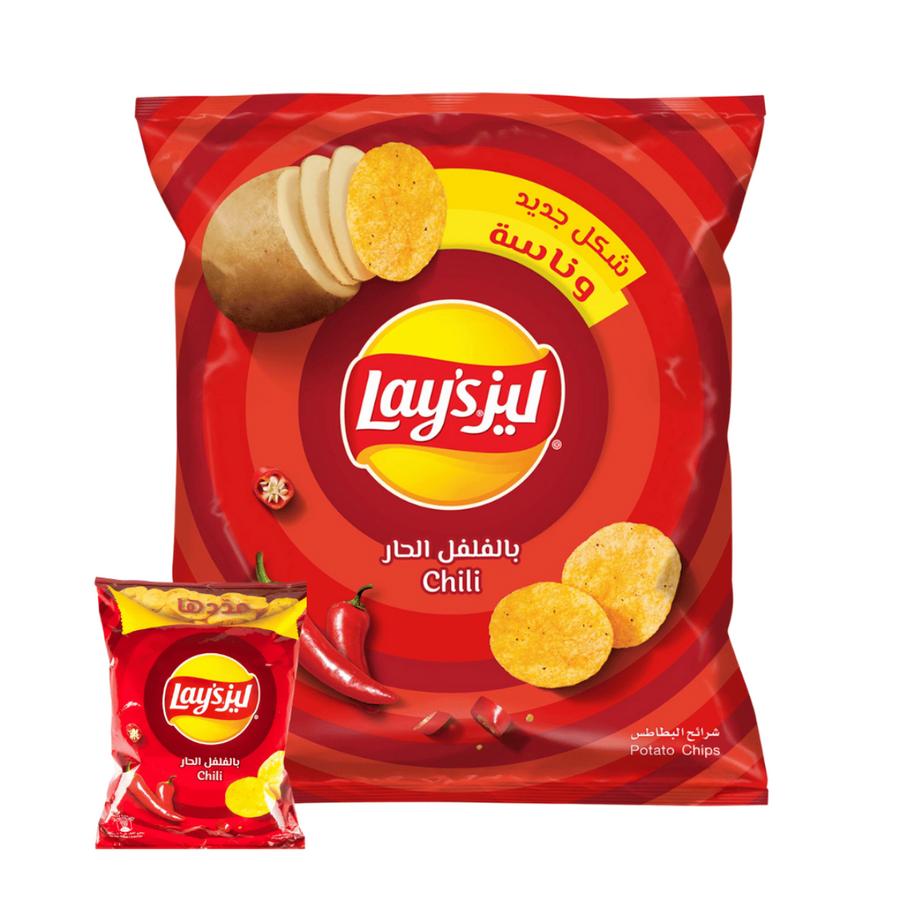 LAY'S CHILI POTATO CHIPS 21X11G