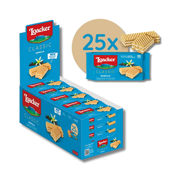 LOACKER CLASSIC VANILLA WAFER 25X30G