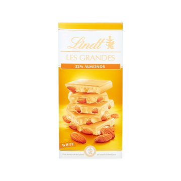 Lindt Les Grandes White Almond Chocolate 150g