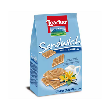 Loacker Sandwich Milk-vanilla 200g