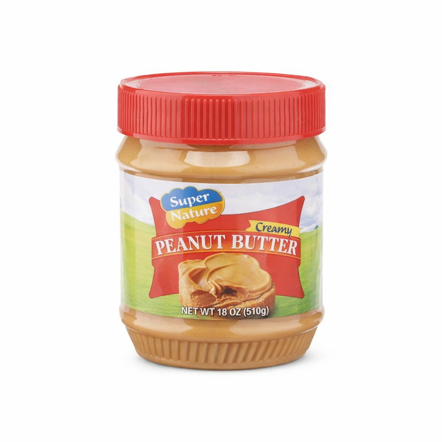 SUPER NATURE PEANUT BUTTER CREAMY 510G