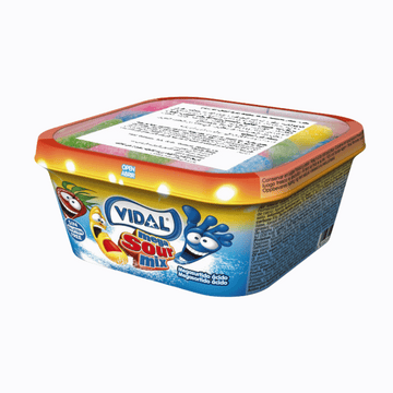 Vidal Sour Red Mix Fruit & Strawberry 200g