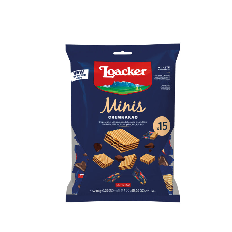 loacker minis cremkakao